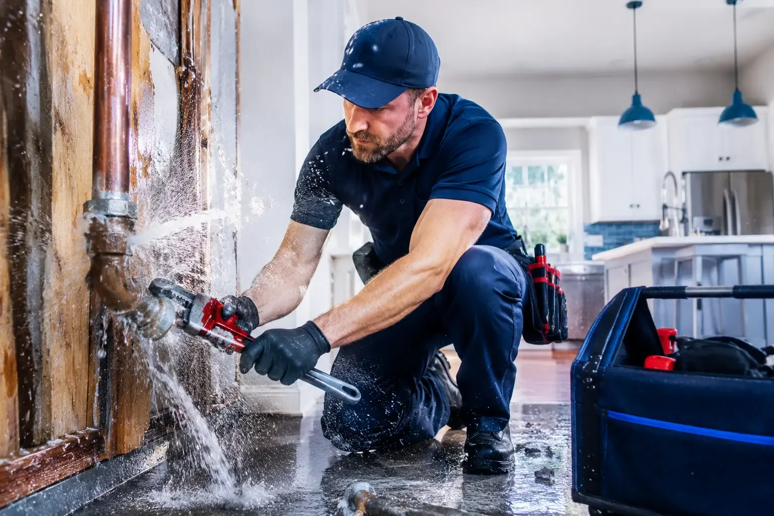 Local emergency pipe repair professionals in Rock, WV